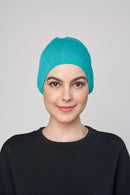 text -- turquoise