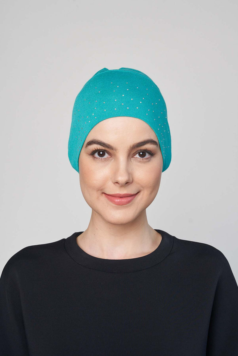 text -- turquoise