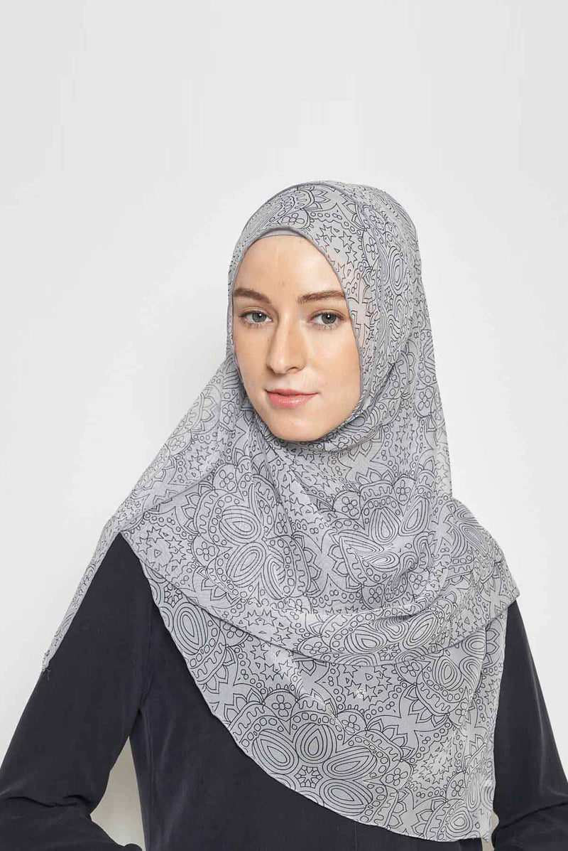 jewel of Raya scarf CREPE SILK