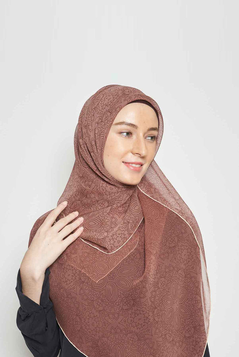 jewel of Raya scarf CREPE SILK