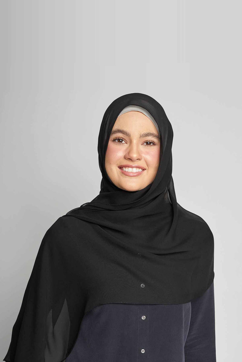 nude essentials scarf CREPE SILK