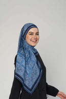 graphic fantasy scarf CREPEDECHINE