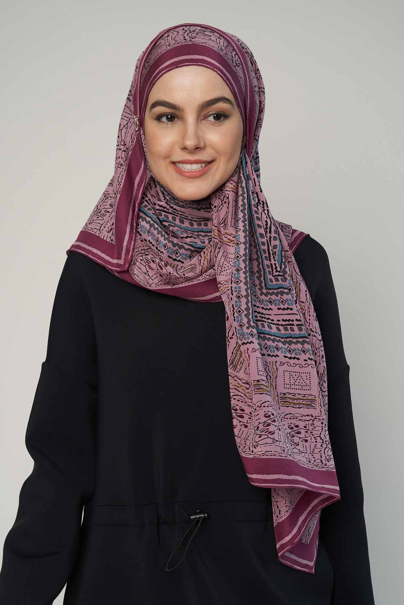 text -- fantasy mauve pink