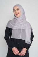 text -- crepe silk grey lilac