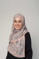 graphic fantasy scarf CREPEDECHINE