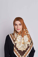 twirly desires square TWILL SILK Medium