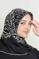 text -- shimmering thumbprint sophisticated black