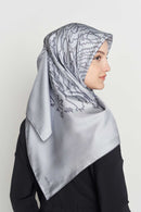 text -- shimmering thumbprint modern grey