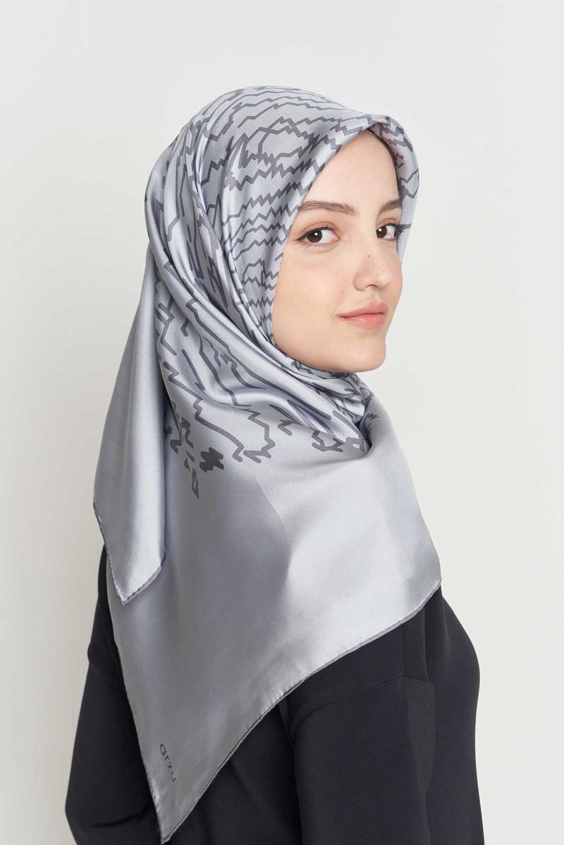 text -- shimmering thumbprint modern grey