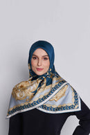 twirly desires square TWILL SILK Medium