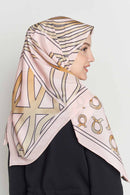 text -- arabesque ladylike pink