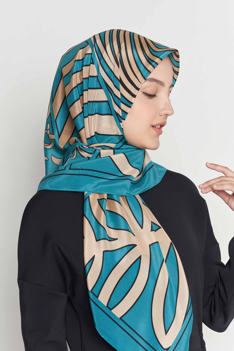 text -- arabesque really teal