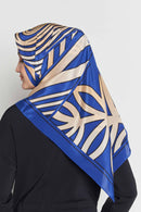 text -- arabesque royal blue