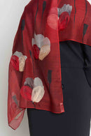 text -- tulips reigning red