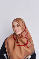 beauty that never fades square TWILL SILK Medium