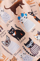 text -- cats peach