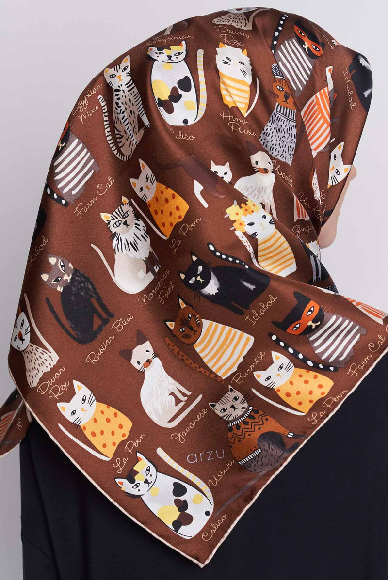 text -- cats brown