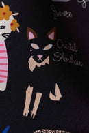 text -- cats black