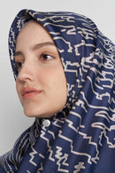 text -- shimmering thumbprint midnight navy
