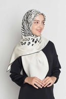 text -- shimmering thumbprint ivory