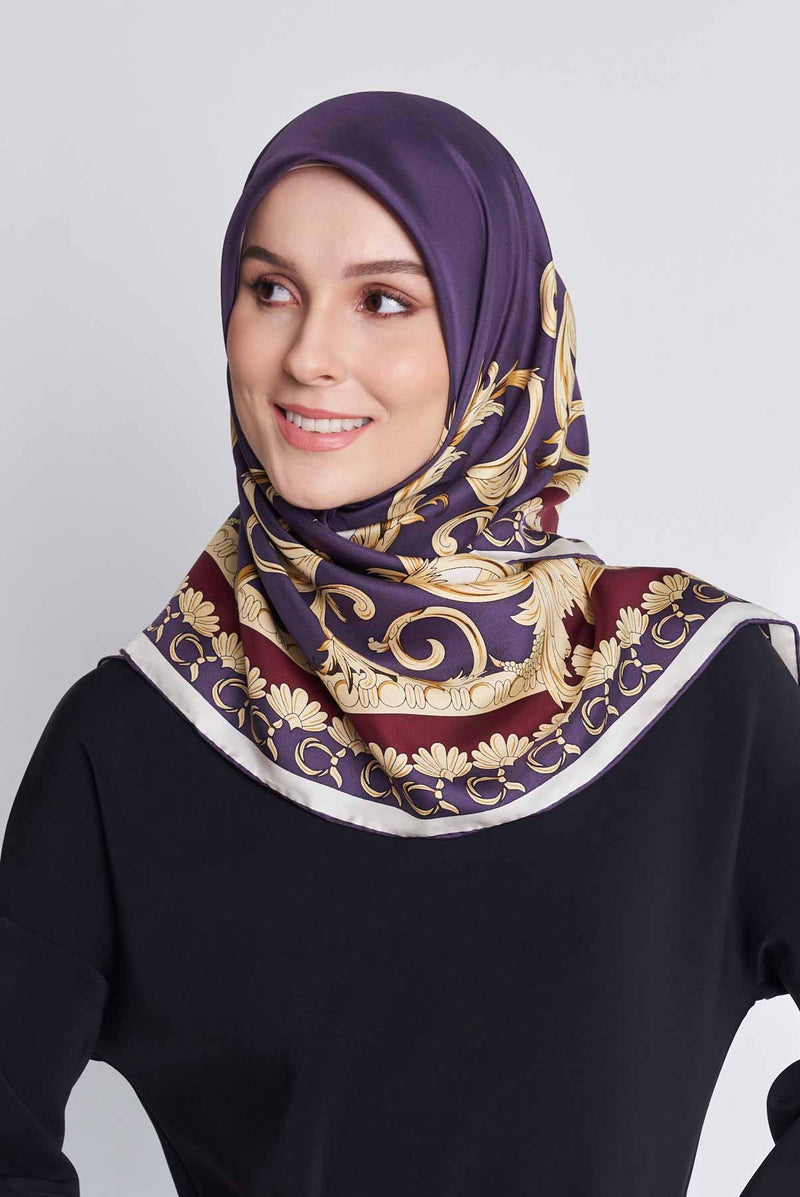 text -- twirly dark purple
