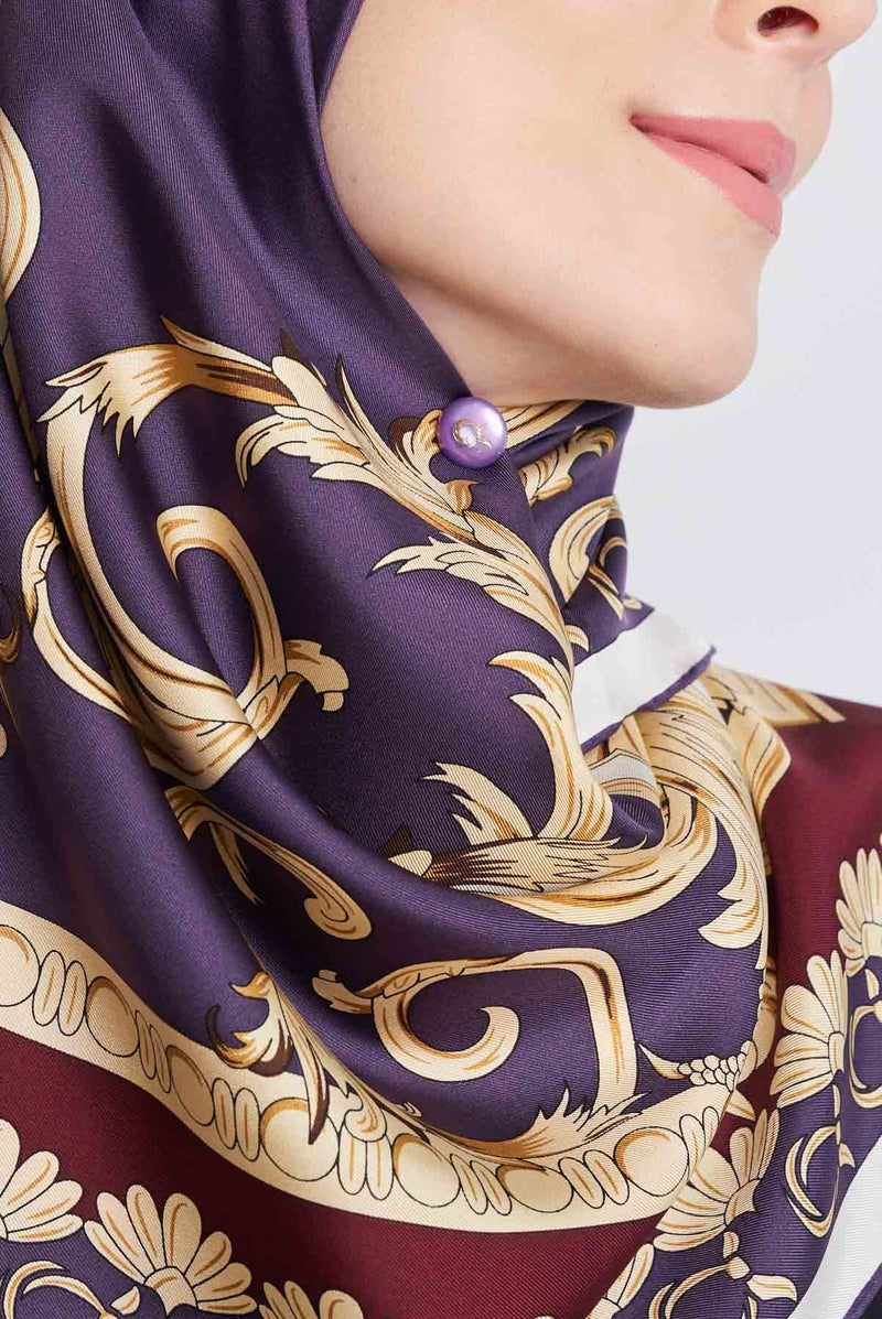 text -- twirly dark purple
