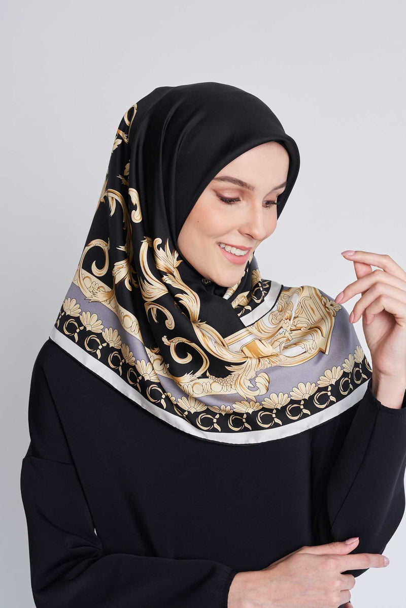 text -- twirly sophisticated black