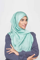 plaintastic mute satin square Large No-Silk Silk™ toothstitch hem