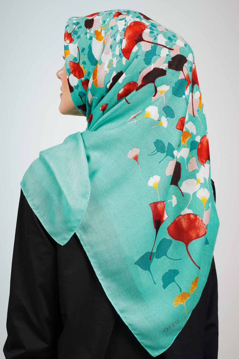 text -- sakura turquoise