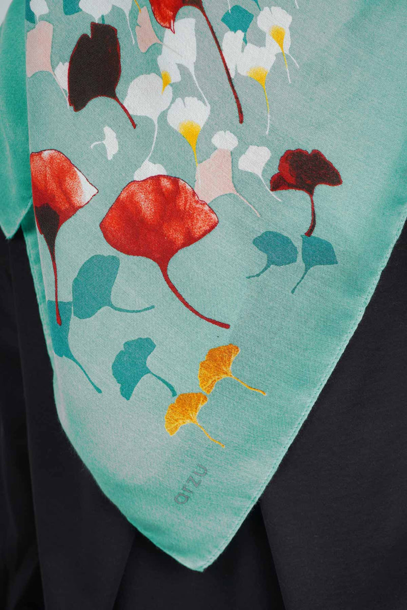 text -- sakura turquoise