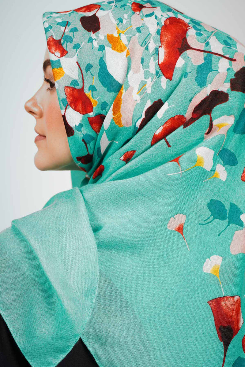text -- sakura turquoise