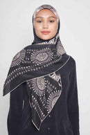 text -- ottoman sophisticated black