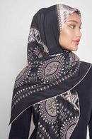 text -- ottoman sophisticated black