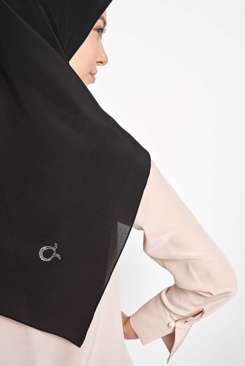 text -- sophisticated black
