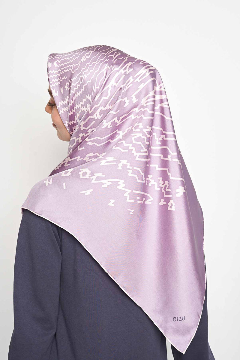 text -- shimmering thumbprint purple