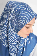 text -- shimmering thumbprint blue