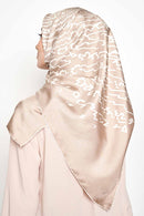 text -- shimmering thumbprint taupe