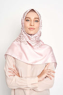 text -- shimmering thumbprint baby pink