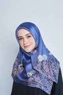 the siren square TWILL SILK