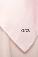 text -- shimmering thumbprint baby pink