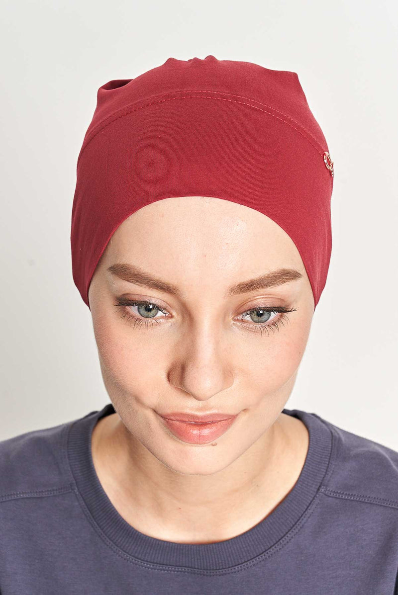 text -- cherry red