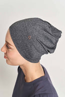 text -- heathered grey