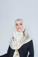 every knot has a silver lining square TWILL SILK Large