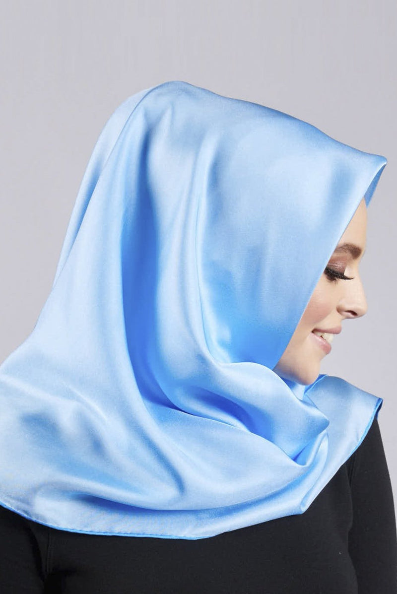 feels like a dream square (Piping) TWILL SILK Large