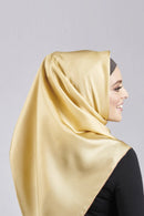feels like a dream square (Piping) TWILL SILK Large