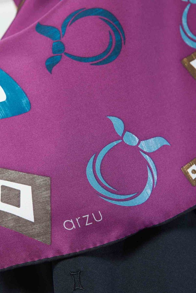 text -- charms magenta