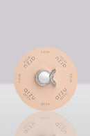 text -- silver brooch