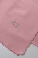 the good wrinkles scarf SILKOT tooth stitch hem
