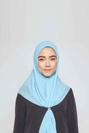 stretch-it square Large GEORGETTE Italian stitch hem