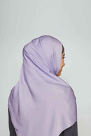 plaintastic mute satin scarf No-Silk Silk™ tooth stitch hem
